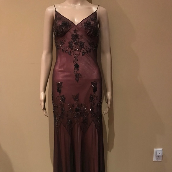Adrianna Papell Dresses & Skirts - Adrianna Papell  Silk Evening Dress Size 2P